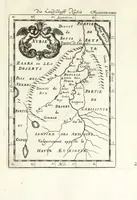 An illustration from Description de l'univers : contenant les differents systemes du monde, les cartes generales & particulieres de la geographie ancienne & moderne, les plans & les profils des principales villes & des autres lieux plus considerables de la Terre : avec les portraits des souverains qui y commandent, leurs blasons, titres & livrées : et les moeurs, religions, gouvernemens & divers habillemens de chaque nation (1685)