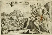 Picture 9 of 19 from Description des feux d'artifices faits a l'honneur du roy a Lille : par vn nouveau témoignage du zele de messieurs du Magistrat, ensuite de la venuë de Sa Majesté en cette ville, & de la rejouissance publique de la paix, l'an 1680 (1680), leaf 21