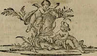 An illustration from Description de tout l'intérieur des deux palais de Sans-Souci, de ceux de Potsdam, et de Charlottenbourg : contenant l'explication de tous les tableaux comme aussi des antiquités et d'autres choses précieuses et remarquables (1773)