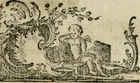 An illustration from Description de tout l'intérieur des deux palais de Sans-Souci, de ceux de Potsdam, et de Charlottenbourg : contenant l'explication de tous les tableaux comme aussi des antiquités et d'autres choses précieuses et remarquables (1773)