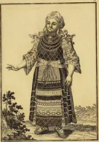 An illustration from Description de toutes les nations de l'empire de Russie, oú, L'on expose leurs moeurs, religions, usages, habitations, habillemens et autres particulatités remarquables (1776)