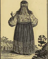An illustration from Description de toutes les nations de l'empire de Russie, oú, L'on expose leurs moeurs, religions, usages, habitations, habillemens et autres particulatités remarquables (1776)