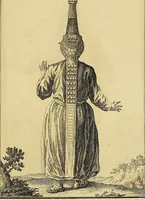 An illustration from Description de toutes les nations de l'empire de Russie, oú, L'on expose leurs moeurs, religions, usages, habitations, habillemens et autres particulatités remarquables (1776)
