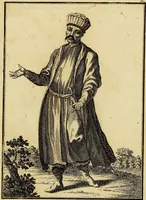 An illustration from Description de toutes les nations de l'empire de Russie, oú, L'on expose leurs moeurs, religions, usages, habitations, habillemens et autres particulatités remarquables (1776)