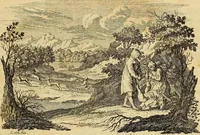 An illustration from Description de toutes les nations de l'empire de Russie, oú, L'on expose leurs moeurs, religions, usages, habitations, habillemens et autres particulatités remarquables (1776)