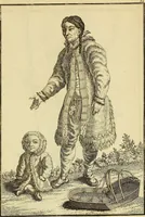 An illustration from Description de toutes les nations de l'empire de Russie, oú, L'on expose leurs moeurs, religions, usages, habitations, habillemens et autres particulatités remarquables (1776)