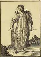 An illustration from Description de toutes les nations de l'empire de Russie, oú, L'on expose leurs moeurs, religions, usages, habitations, habillemens et autres particulatités remarquables (1776)