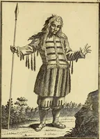 An illustration from Description de toutes les nations de l'empire de Russie, oú, L'on expose leurs moeurs, religions, usages, habitations, habillemens et autres particulatités remarquables (1776)