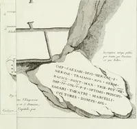 Picture 12 of 15 from Description du Théâtre de Marcellus, à Rome, rétabli dans son état primitif, daprès les vestiges qui en restent encore : mémoire joint aux plans, coupes, élévations et détails mesurés à Rome, addressés à lAcademie royale darchitecture de Paris (1812), leaf 68