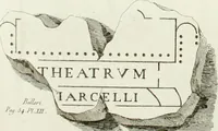 Picture 13 of 15 from Description du Théâtre de Marcellus, à Rome, rétabli dans son état primitif, daprès les vestiges qui en restent encore : mémoire joint aux plans, coupes, élévations et détails mesurés à Rome, addressés à lAcademie royale darchitecture de Paris (1812), leaf 69