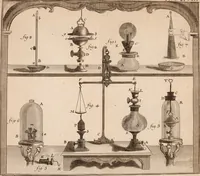An illustration from Description et usage d'un cabinet de physique expérimentale (1775)
