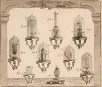 An illustration from Description et usage d'un cabinet de physique expérimentale (1775)