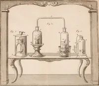 An illustration from Description et usage d'un cabinet de physique expérimentale (1775)