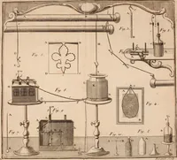 An illustration from Description et usage d'un cabinet de physique expérimentale (1775)