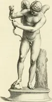 An illustration from A description of the antiquities and curiosities in Wilton-House : illustrated with twenty-five engravings of some of the capital statues, bustos, and relievos : in this work are introduced the anecdotes and remarks of Thomas Earl of Pembroke, who collected these antiques, now first published from his Lordship's mss (1786)