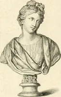 An illustration from A description of the antiquities and curiosities in Wilton-House : illustrated with twenty-five engravings of some of the capital statues, bustos, and relievos : in this work are introduced the anecdotes and remarks of Thomas Earl of Pembroke, who collected these antiques, now first published from his Lordship's mss (1786)