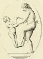 An illustration from A description of the antiquities and curiosities in Wilton-House : illustrated with twenty-five engravings of some of the capital statues, bustos, and relievos : in this work are introduced the anecdotes and remarks of Thomas Earl of Pembroke, who collected these antiques, now first published from his Lordship's mss (1786)