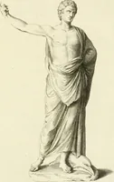 Picture 12 of 34 from A description of the antiquities and curiosities in Wilton-House : illustrated with twenty-five engravings of some of the capital statues, bustos, and relievos : in this work are introduced the anecdotes and remarks of Thomas Earl of Pembroke, who collected these antiques, now first published from his Lordship's mss (1786), leaf 96