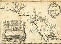 An illustration from A description of the island of Jamaica; with the other isles and territories in America, to which the English are related, viz. Barbadoes, St. Christophers, Nievis or Mevis, Antego, St. Vincent, Dominica, Montserrat, Anguilla, Barbada, Bermudes, Carolina, Virginia, Maryland, New-York, New England, New-Foundland (1672)