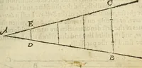 An illustration from The Description and Use of the Sector (1624)