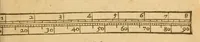 An illustration from The description and use of the sector, crosse-staffe, and other instruments : with a canon of artificiall Sines and Tangents, and the use thereof in astronomie, navigation, dialling and fortification .. (1636)