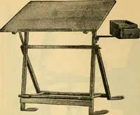An illustration from Descriptive catalogue of artists' materials, draughting papers, tracing cloth, and mathematical instruments. (1898)