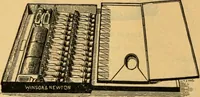 An illustration from Descriptive catalogue of artists' materials, draughting papers, tracing cloth, and mathematical instruments. (1898)