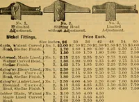 Picture 280 of 309 from Descriptive catalogue of artists' materials, draughting papers, tracing cloth, and mathematical instruments. (1898), leaf 351