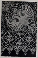 An illustration from A descriptive catalogue of the collection of lace in the South Kensington Museum (1881)