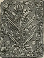 An illustration from A descriptive catalogue of the maiolica, Hispano-Moresco, Persian, Damascus, and Rhodian wares in the South Kensington Museum : with historical notes, marks, & monograms (1873)