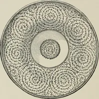 An illustration from A descriptive catalogue of the maiolica, Hispano-Moresco, Persian, Damascus, and Rhodian wares in the South Kensington Museum : with historical notes, marks, & monograms (1873)