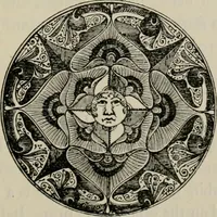 An illustration from A descriptive catalogue of the maiolica, Hispano-Moresco, Persian, Damascus, and Rhodian wares in the South Kensington Museum : with historical notes, marks, & monograms (1873)