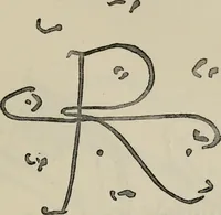 An illustration from A descriptive catalogue of the maiolica, Hispano-Moresco, Persian, Damascus, and Rhodian wares in the South Kensington Museum : with historical notes, marks, & monograms (1873)