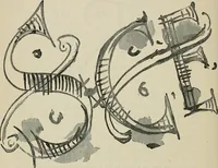 An illustration from A descriptive catalogue of the maiolica, Hispano-Moresco, Persian, Damascus, and Rhodian wares in the South Kensington Museum : with historical notes, marks, & monograms (1873)