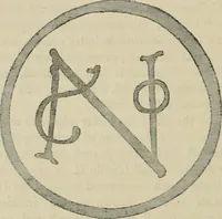 An illustration from A descriptive catalogue of the maiolica, Hispano-Moresco, Persian, Damascus, and Rhodian wares in the South Kensington Museum : with historical notes, marks, & monograms (1873)