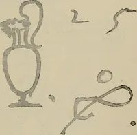 An illustration from A descriptive catalogue of the maiolica, Hispano-Moresco, Persian, Damascus, and Rhodian wares in the South Kensington Museum : with historical notes, marks, & monograms (1873)