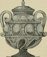 An illustration from A descriptive catalogue of the maiolica, Hispano-Moresco, Persian, Damascus, and Rhodian wares in the South Kensington Museum : with historical notes, marks, & monograms (1873)