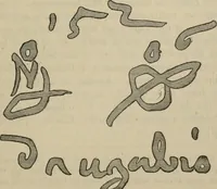 An illustration from A descriptive catalogue of the maiolica, Hispano-Moresco, Persian, Damascus, and Rhodian wares in the South Kensington Museum : with historical notes, marks, & monograms (1873)