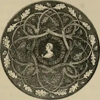 An illustration from A descriptive catalogue of the maiolica, Hispano-Moresco, Persian, Damascus, and Rhodian wares in the South Kensington Museum : with historical notes, marks, & monograms (1873)