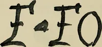 An illustration from A descriptive catalogue of the maiolica, Hispano-Moresco, Persian, Damascus, and Rhodian wares in the South Kensington Museum : with historical notes, marks, & monograms (1873)