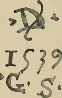 An illustration from A descriptive catalogue of the maiolica, Hispano-Moresco, Persian, Damascus, and Rhodian wares in the South Kensington Museum : with historical notes, marks, & monograms (1873)
