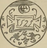 An illustration from A descriptive catalogue of the maiolica, Hispano-Moresco, Persian, Damascus, and Rhodian wares in the South Kensington Museum : with historical notes, marks, & monograms (1873)