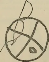 An illustration from A descriptive catalogue of the maiolica, Hispano-Moresco, Persian, Damascus, and Rhodian wares in the South Kensington Museum : with historical notes, marks, & monograms (1873)