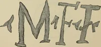 An illustration from A descriptive catalogue of the maiolica, Hispano-Moresco, Persian, Damascus, and Rhodian wares in the South Kensington Museum : with historical notes, marks, & monograms (1873)