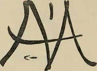 An illustration from A descriptive catalogue of the maiolica, Hispano-Moresco, Persian, Damascus, and Rhodian wares in the South Kensington Museum : with historical notes, marks, & monograms (1873)