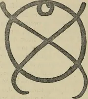 An illustration from A descriptive catalogue of the maiolica, Hispano-Moresco, Persian, Damascus, and Rhodian wares in the South Kensington Museum : with historical notes, marks, & monograms (1873)