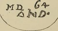 An illustration from A descriptive catalogue of the maiolica, Hispano-Moresco, Persian, Damascus, and Rhodian wares in the South Kensington Museum : with historical notes, marks, & monograms (1873)
