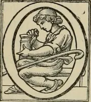 An illustration from A descriptive catalogue of the maiolica, Hispano-Moresco, Persian, Damascus, and Rhodian wares in the South Kensington Museum : with historical notes, marks, & monograms (1873)