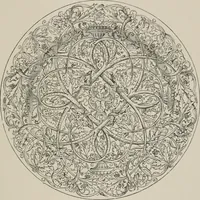 An illustration from A descriptive catalogue of the maiolica, Hispano-Moresco, Persian, Damascus, and Rhodian wares in the South Kensington Museum : with historical notes, marks, & monograms (1873)