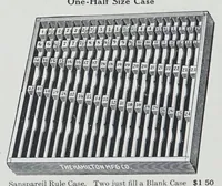 An illustration from Descriptive catalogue and price list of wood furniture, cylinder presses and job presses, cutters, die presses, punching machinery, stitching and sewing machines, paging and numbering machines, scoring and perforating machines, and all supplies for the printer, bookbinder, and all allied trades (1910)